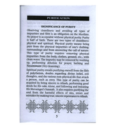 The Prayer & Purification